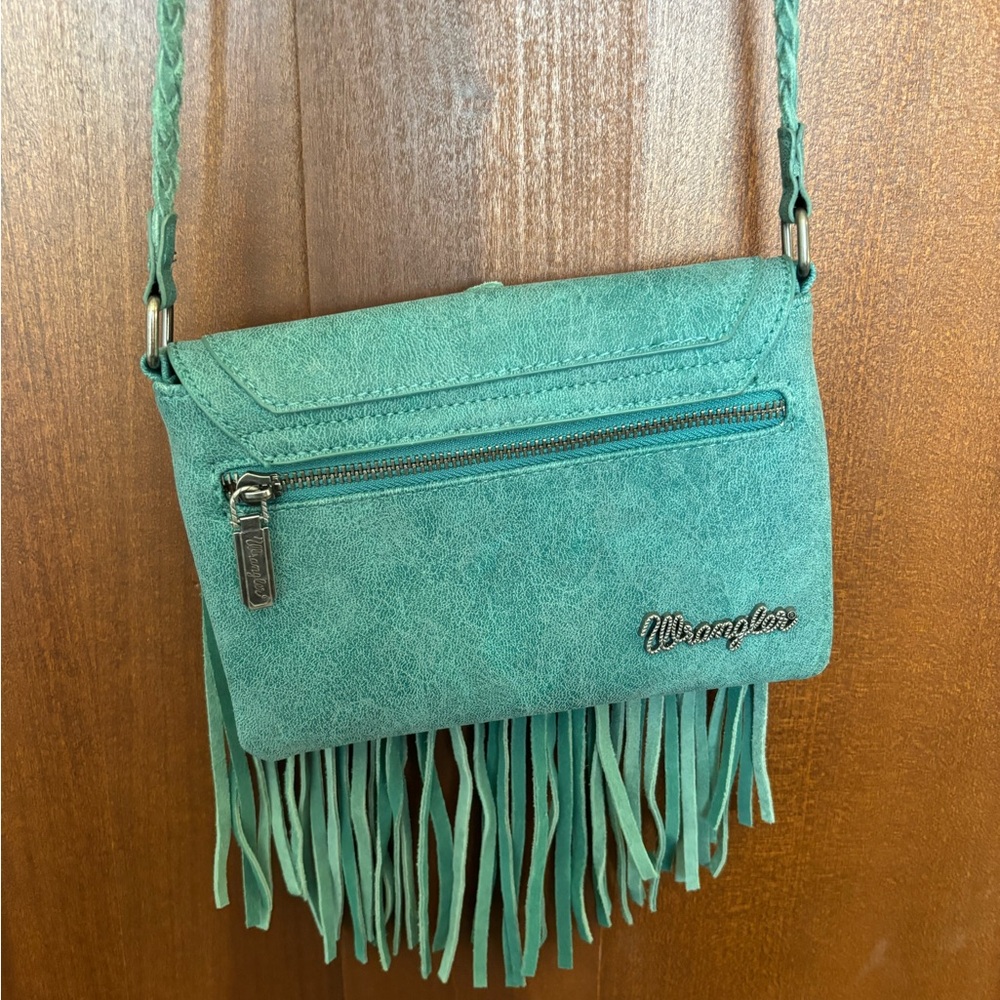 Turquoise Wrangler Purse - Picture 2 of 5